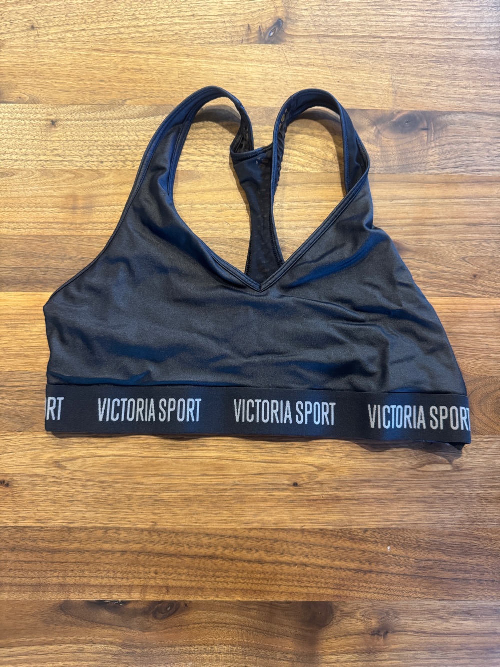 Victoria's Sport Black Racerback Performance Bra